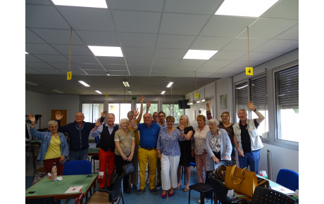 Tournoi de fin d'année de l'école de bridge