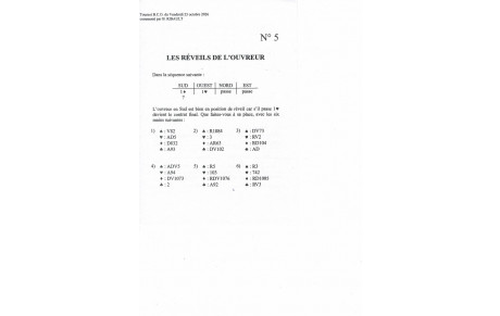 Les livrets de Benoit